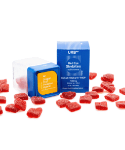 Urb Red Eye Skybites – Dragonfruit Paradise (7500 mg Total Cannabinoids)