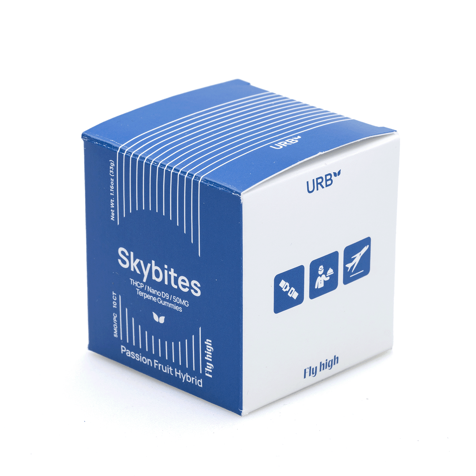 Urb THCP / Delta 9 Mile High Skybites – Passion Fruit (25 mg THCP + 25 mg Delta 9 THC Total) - Image 2