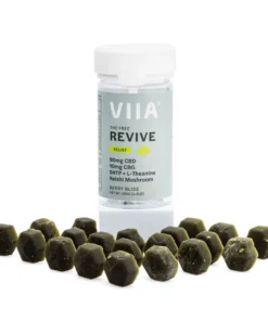 VIIA CBD and CBG Revive Relief Gummies – THC Free