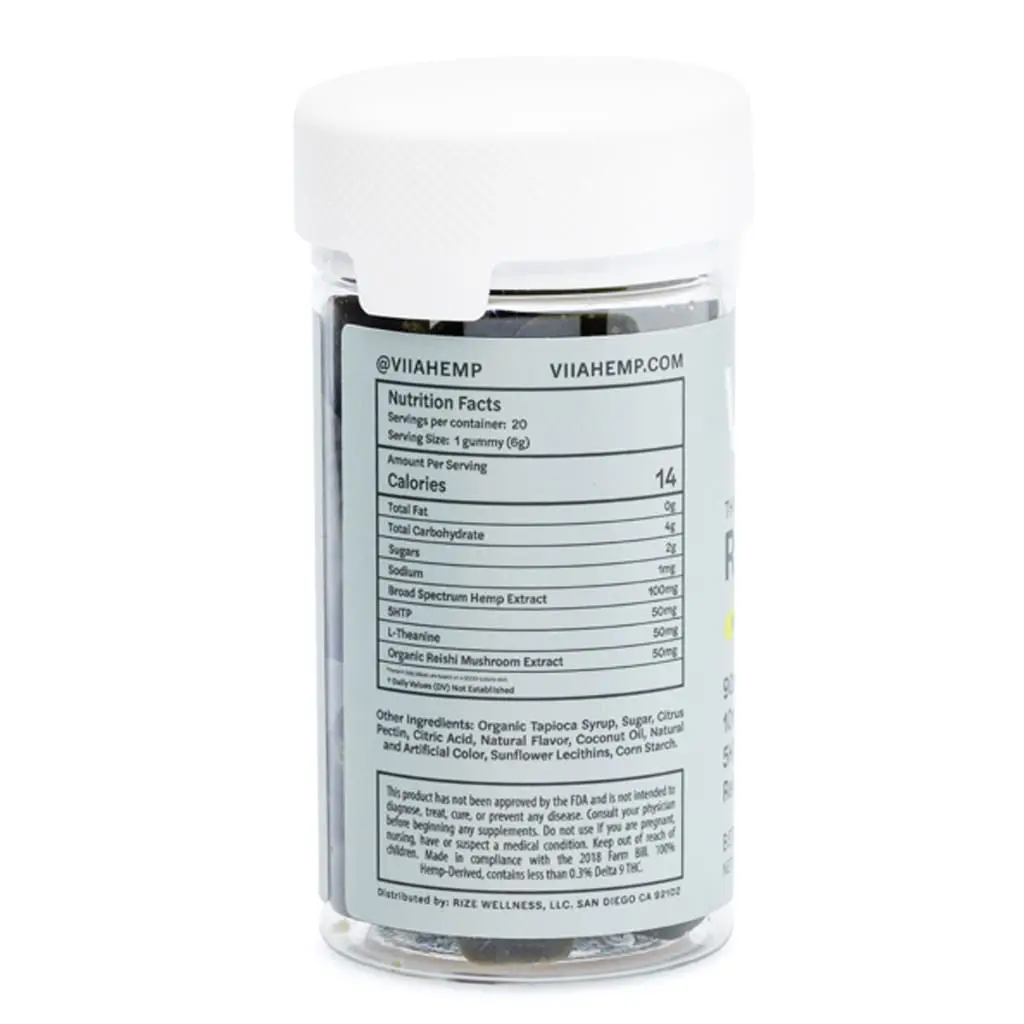 VIIA CBD and CBG Revive Relief Gummies – THC Free - Image 3