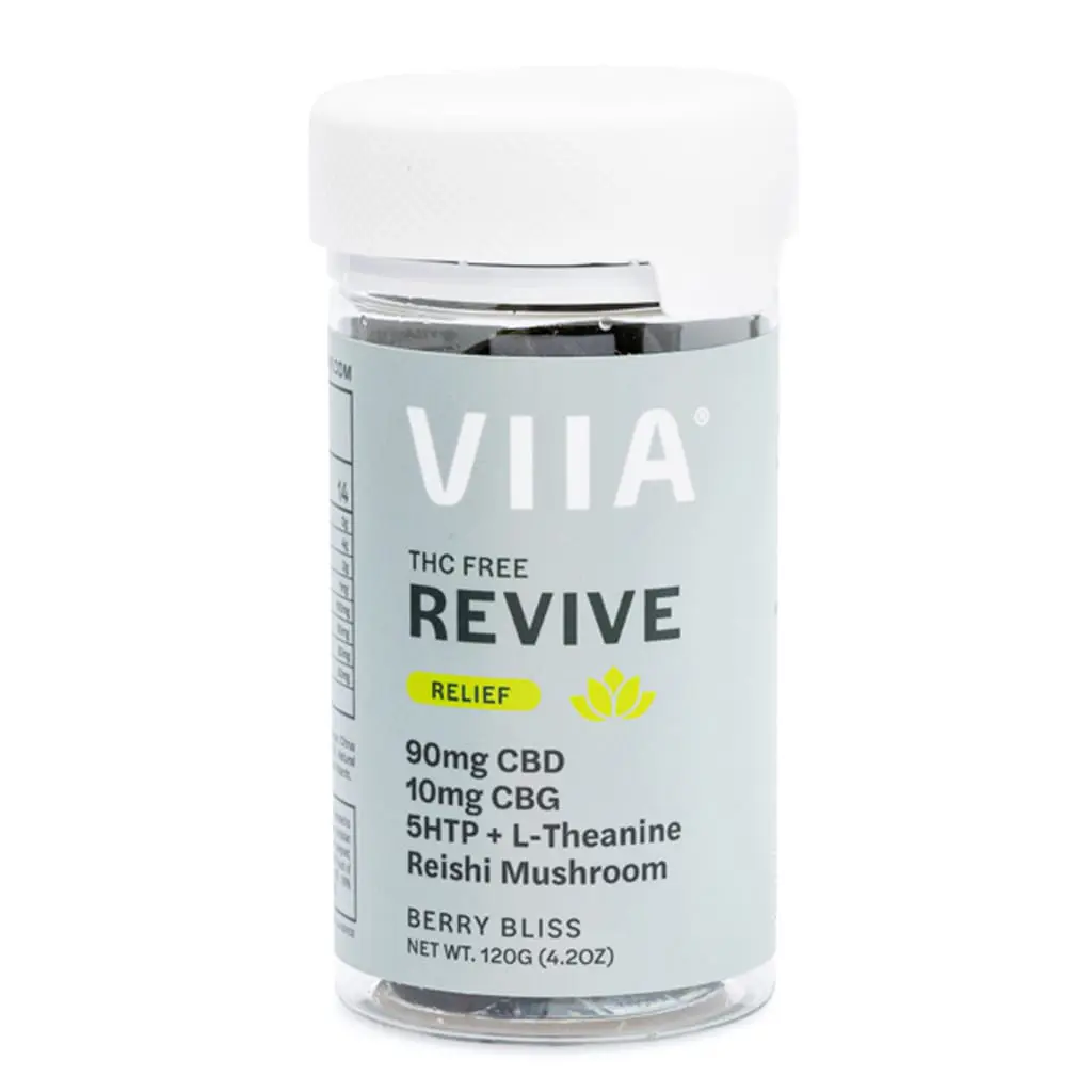 VIIA CBD and CBG Revive Relief Gummies – THC Free - Image 2