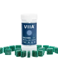 VIIA Delta 9 / CBD / CBN Dreams Sleep Gummies – 10 mg THC