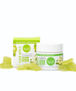 Wyld Delta 9 / CBD / CBG Low Dose Active Gummies – Sour Apple – 10 Count (220 mg Total Cannabinoids)