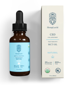 HempLucid Full-Spectrum CBD Tincture in MCT Oil (600 mg CBD)