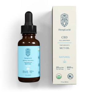 HempLucid Full-Spectrum CBD Tincture in MCT Oil (600 mg CBD)