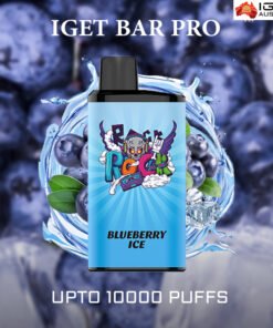 IGET BAR PRO – BLUEBERRY ICE – 10000 PUFFS