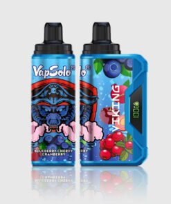 VapSolo VIKING 12000 Puffs Blueberry Cherry Cranberry